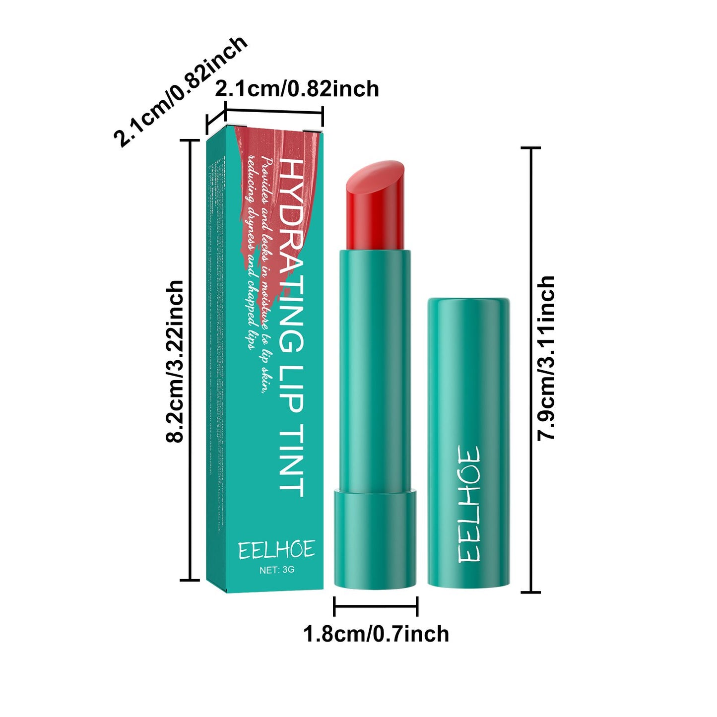 EELHOE Moisturizing Lip Balm - Fades Lip Lines, Dryness, and Dead Skin Nourishing and Hydrating for Plump and Full Lips Lip Gloss