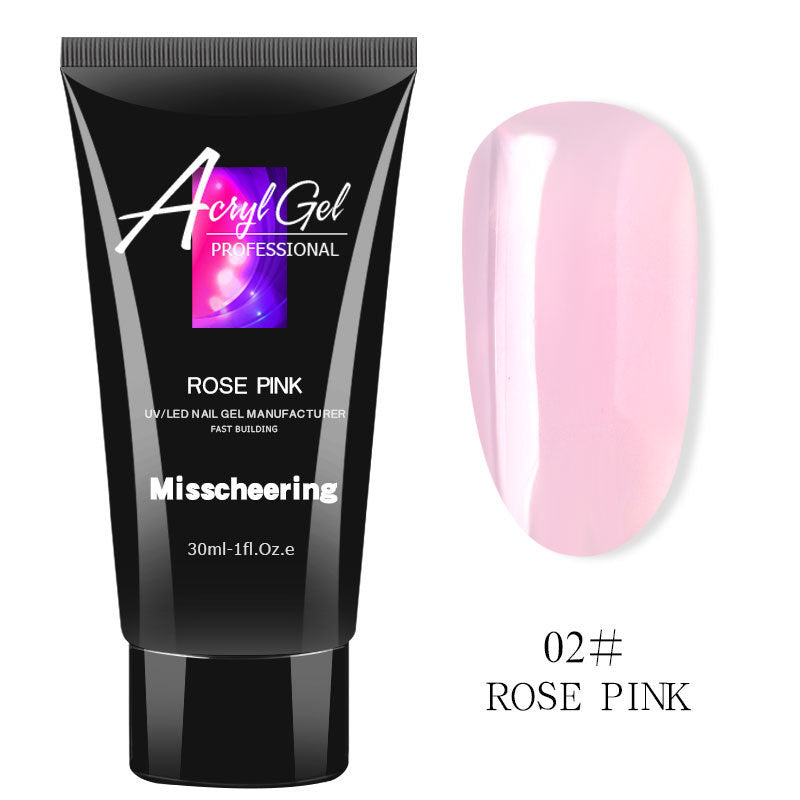 Painless Extension Glue Nail Art without Paper Tray Fast Extension Crystal Model Painless Crystal Glue