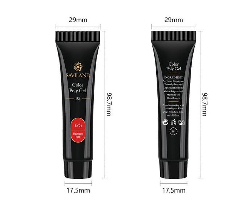 15G Nail Colored Crystal Extension Glue