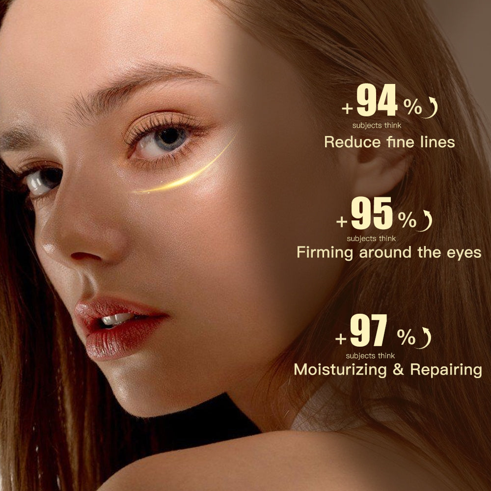 GUANJING Natural Skincare Retinol Eye Cream Vegan Organic anti Aging Moisturizer Anti-Wrinkle Skin Whitening Retinol Eye Cream