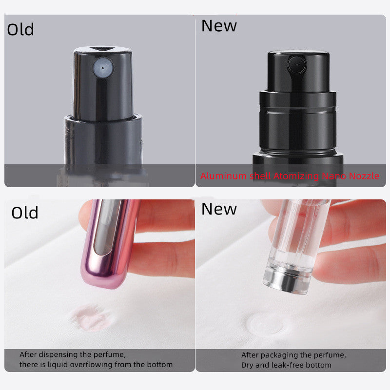 Perfume Vaporizers Bottled Bottoms Filled with Perfume High-End Travel Portable Spray Small Sample Empty Bottle Dispenser