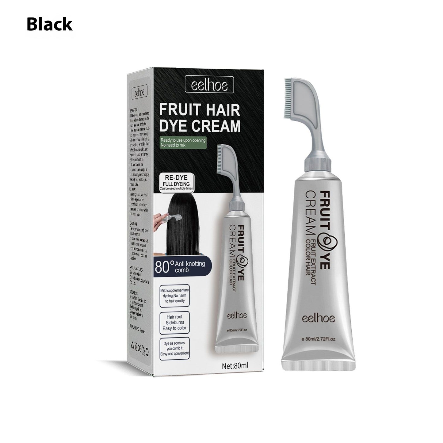 Gentle and Long-Lasting Hair Beauty Cream without Scalp Damage
