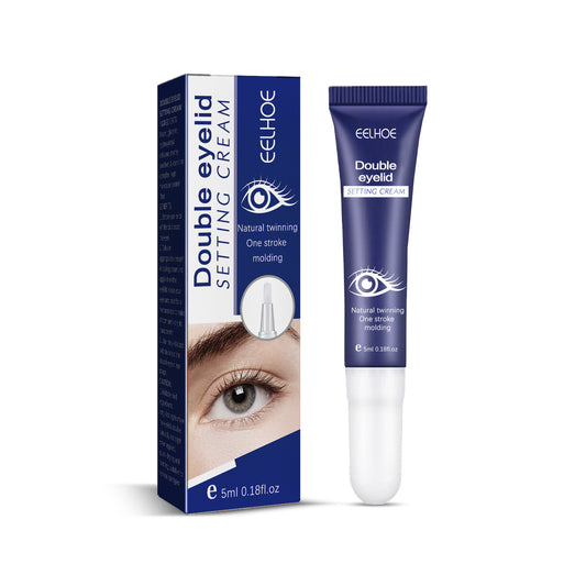 EELHOE Double Eyelid Fixing Cream - Traceless, Invisible, Long-Lasting, Waterproof, Firming, Natural, Quick-Drying Eye-Enlarging Beauty Eye Cream