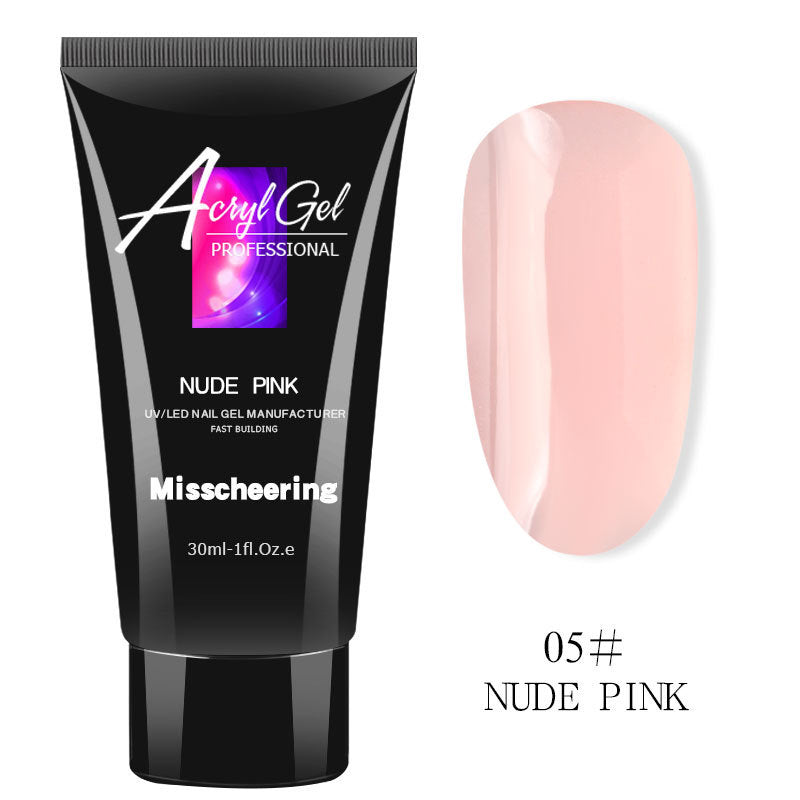 Painless Extension Glue Nail Art without Paper Tray Fast Extension Crystal Model Painless Crystal Glue