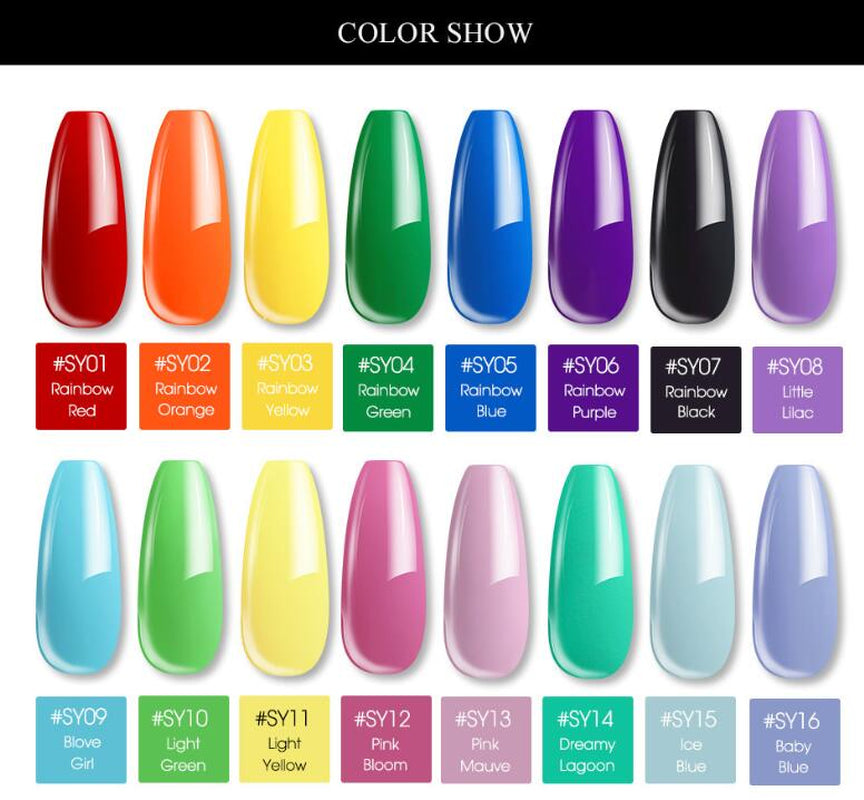 15G Nail Colored Crystal Extension Glue