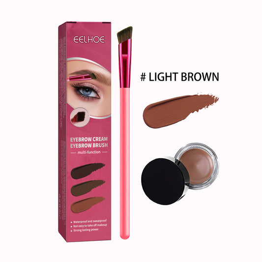 EELHOE Multi-Functional Eyebrow Brush Set for Filling, Shaping, and Coloring Smooth Eyebrows Makeup Kit