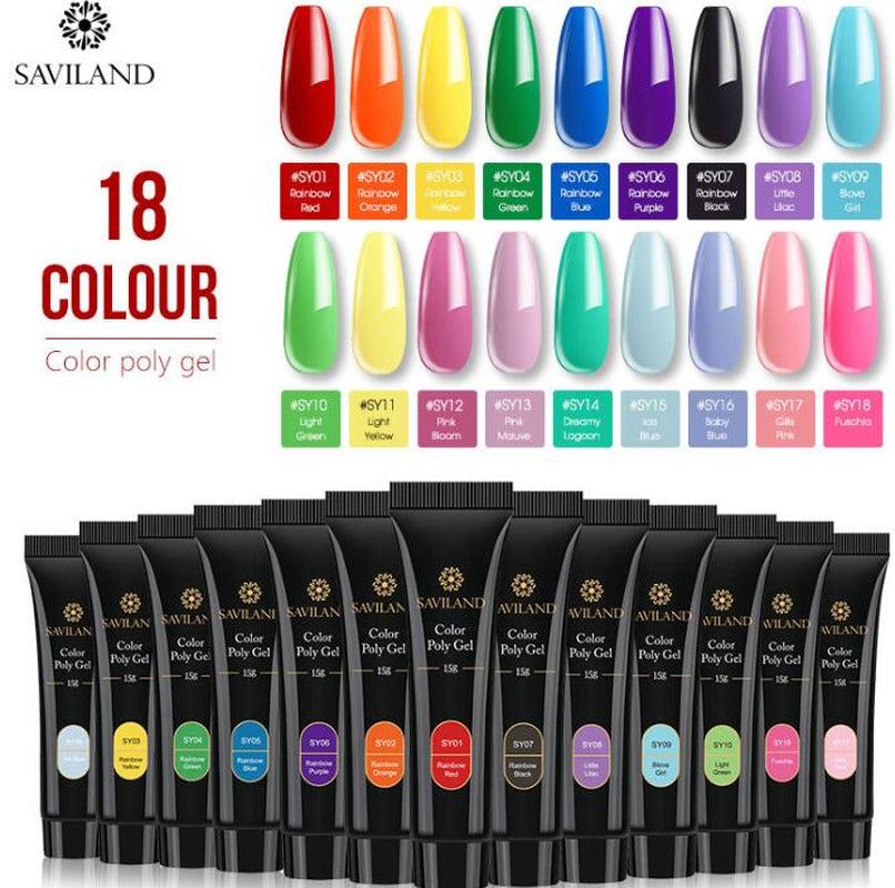 15G Nail Colored Crystal Extension Glue