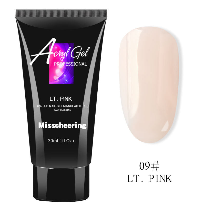 Painless Extension Glue Nail Art without Paper Tray Fast Extension Crystal Model Painless Crystal Glue