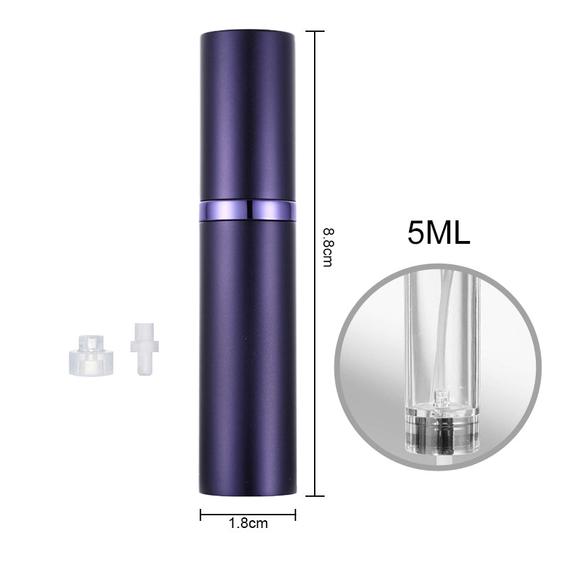 Perfume Vaporizers Bottled Bottoms Filled with Perfume High-End Travel Portable Spray Small Sample Empty Bottle Dispenser