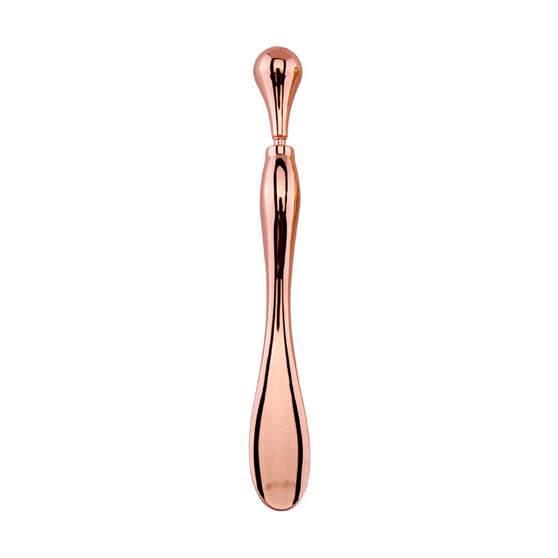 Eye Cream Stick Roller for Face Metal Spatula Puff Applicator Eye Cream Massager Facial Cream Massage Sticks Eye Metal Makeup Spatula Eye Wand 10Cm