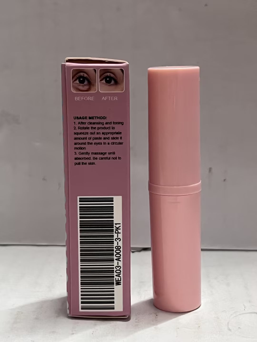 Rosehip Eye Stick, Hydrating Eye Stick Multi Balm Eye Brightener Stick, Fade Fine Lines and Firm Skin Perfect Valentine'S Day Gift for Girlfriends, Wives, Female Friends