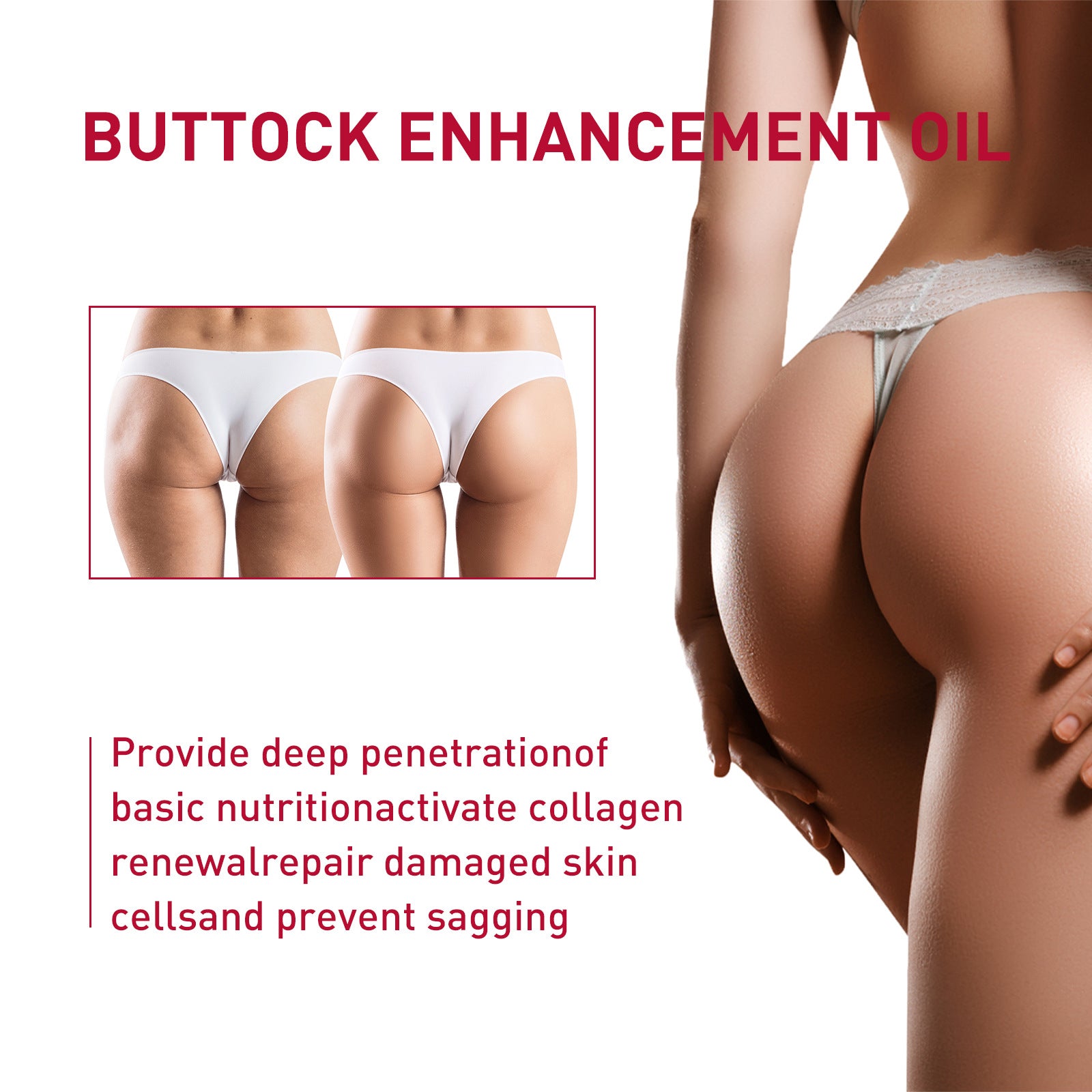Plump Buttock Cream Lifts and Tightens Buttocks