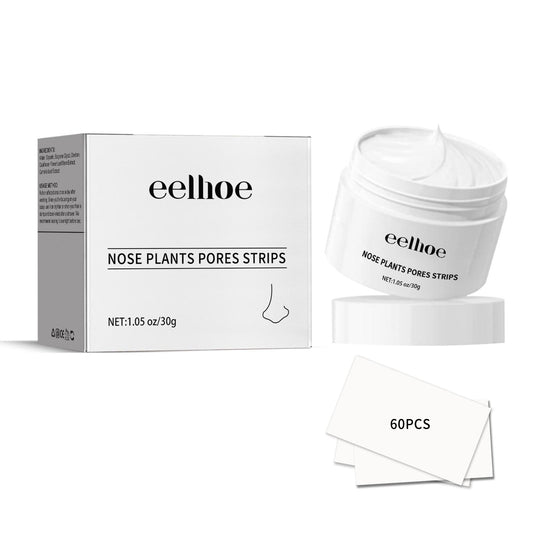 Blackhead Cleansing Cream Exfoliating, Cleaning and Repairing Pores Solve Skin Oil, Blackhead and Acne Problems Peel-Off Nose Patch