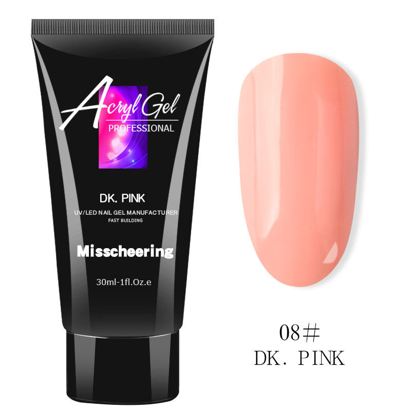 Painless Extension Glue Nail Art without Paper Tray Fast Extension Crystal Model Painless Crystal Glue